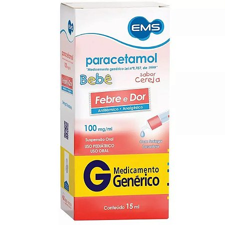 PARACETAMOL G*  SOL 100MG 15ML