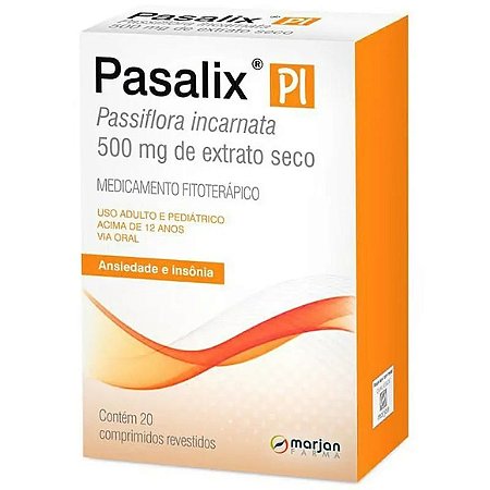 PASALIX PI 500MG 20C PR