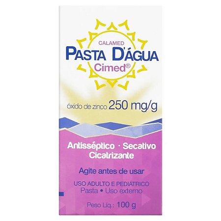 PASTA D AGUA 250MG 1 00G CIMED