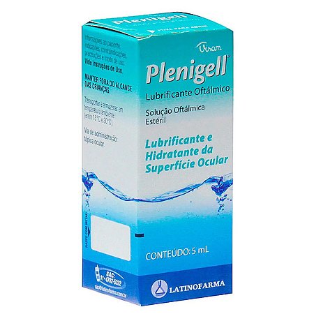 PLENIGELL OFT 5MG  5 ML