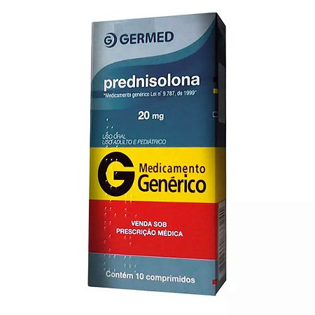 PREDNISOLONA G*  20M G 10CPR
