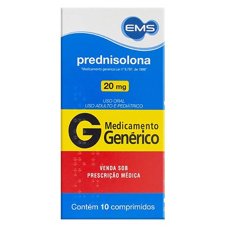 PREDNISOLONA G*  20M G 10CPR
