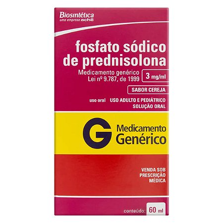 PREDNISOLONA G*  SOL 3MG  60ML