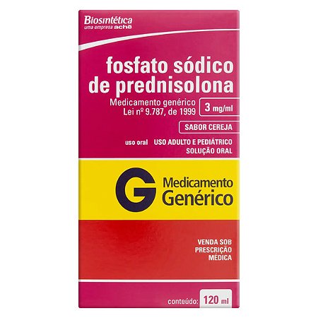 PREDNISOLONA G*  SOL 3MG 120ML