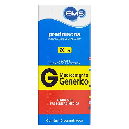 PREDNISONA G*  20MG 10CPR