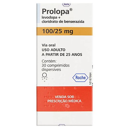 PROLOPA DISPERSIVEL 125MG 30CPR