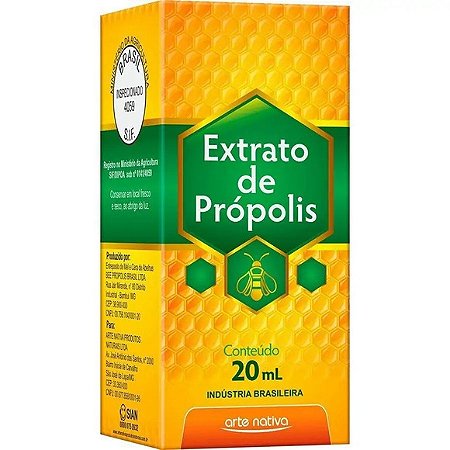 PROPOLIS EXTRATO 20M L ARTE NATIVA