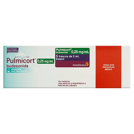 PULMICORT SUSP 0,25M G 5AMP NEB 2ML
