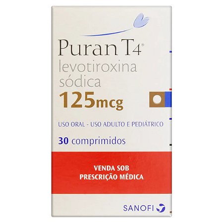 PURAN T4  125MCG 30C PR