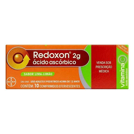 REDOXON  2G 10CPR EF V LIMA-LIMAO