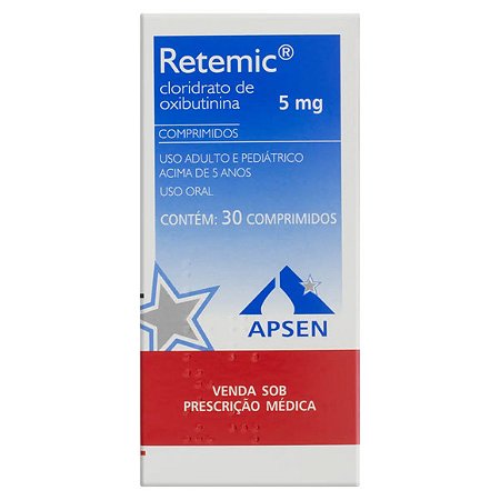 RETEMIC  5MG 30CPR