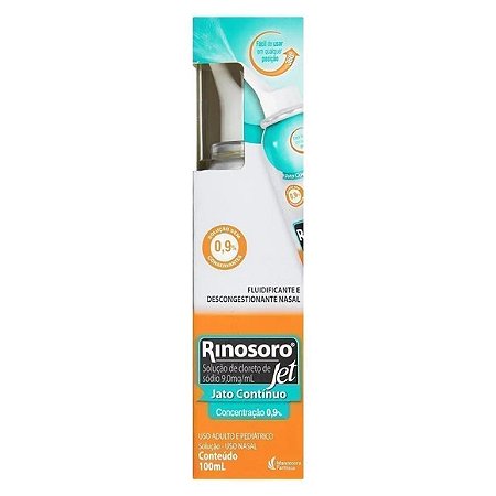 RINOSORO JET SPR NAS 0,9  100ML