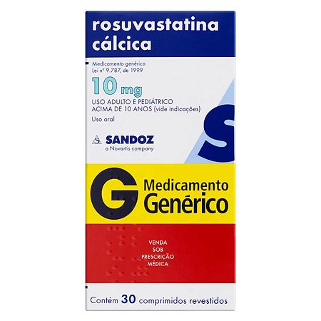 ROSUVASTATINA CALCIC G*  10MG 30CPR