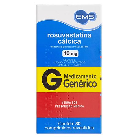 ROSUVASTATINA CALCIC G*  10MG 30CPR