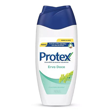 SAB PROTEX 250ML ERVA DOCE