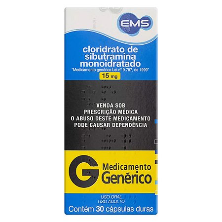 SIBUTRAMINA CL G*  1 5MG 30CAP B2