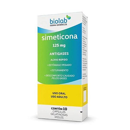 SIMETICONA G*  125MG 10CAP