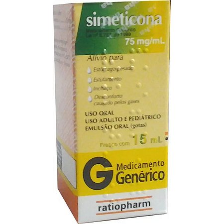 SIMETICONA G*  GTS 7 5MG 15ML