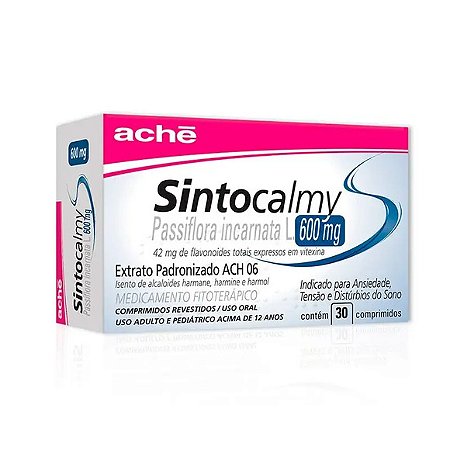 SINTOCALMY 600MG 30C PR