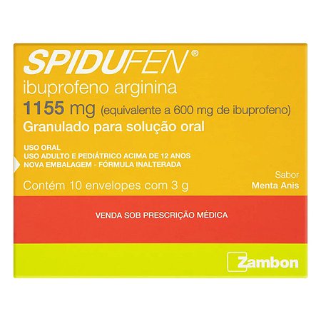 SPIDUFEN 600 10ENV 3 G MENTA ANIS
