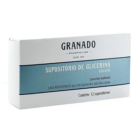 SUPOSIT GLICERINA 12 UN LACTENTE