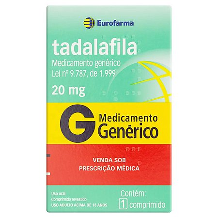 TADALAFILA G*  20MG 1CPR