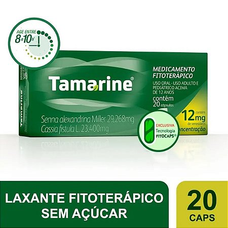 TAMARINE 12MG 20CAP