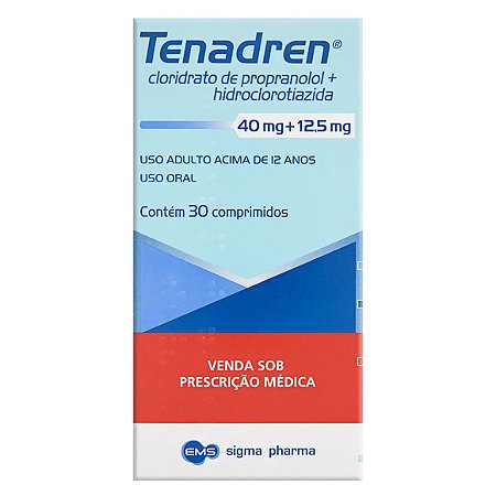 TENADREN 40/12,5MG 30CPR