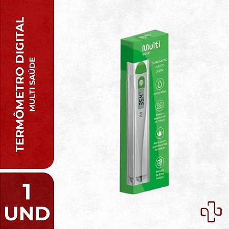 TERMOMETRO CLINICO D IGITAL BRANCO MULTIL