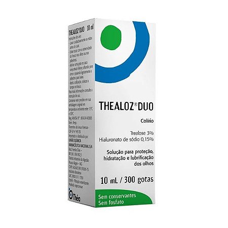 THEALOZ DUO SOL OFT  10ML 300GT