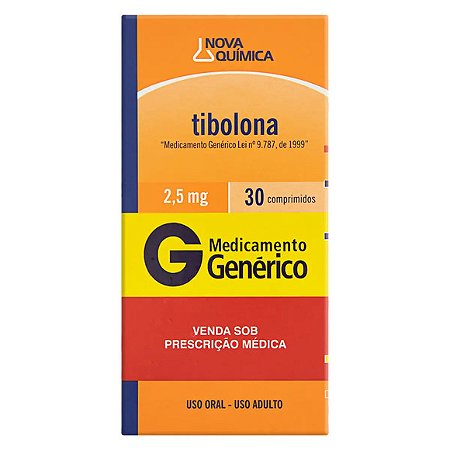 TIBOLONA G*  2,5MG 3 0CPR