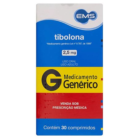 TIBOLONA G*  2,5MG 3 0CPR