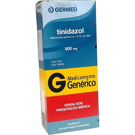 TINIDAZOL G*  500MG 4CPR