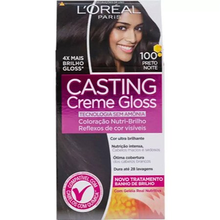 TINT CASTING GLOSS 100 PRETO NOITE