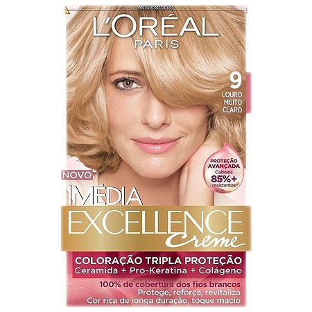 TINT IMEDIA  9.0 LO URO MUITO CLARO