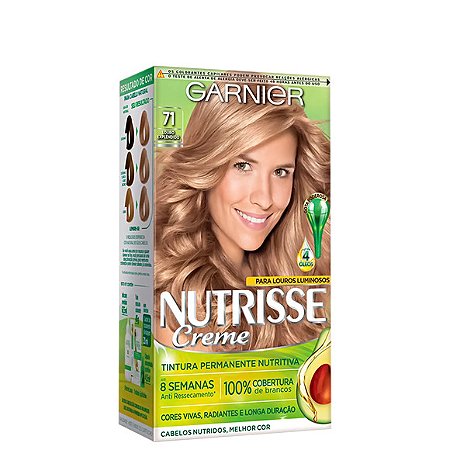 TINT NUTRISSE  71 LOURO CINZA MEDIO