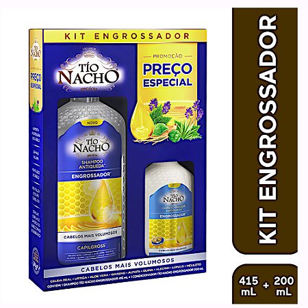 TIO NACHO SHA KIT 41 5ML+CD  AQ ENGROSSAD