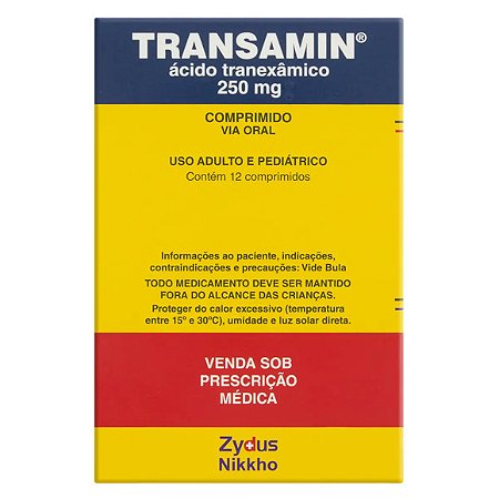 TRANSAMIN 250MG 12CP R