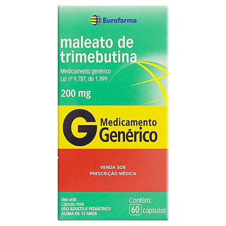 TRIMEBUTINA MAL G* 200MG 60CAP