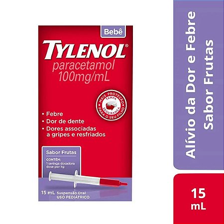 TYLENOL BEBE GTS 100 MG 15ML