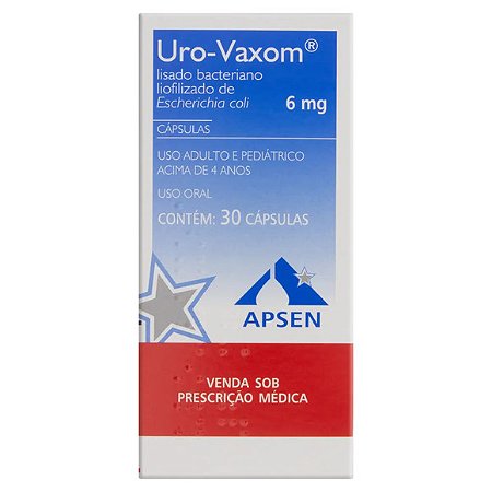 URO-VAXOM 6MG 30CPR