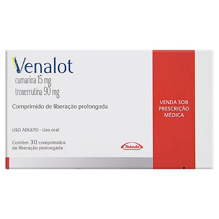 VENALOT 15/90MG 30DR G