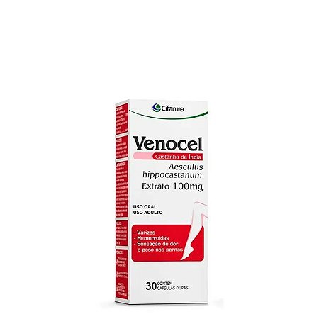 VENOCEL 100MG 30CAP