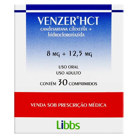 VENZER HCT  8/12,5MG 30CPR