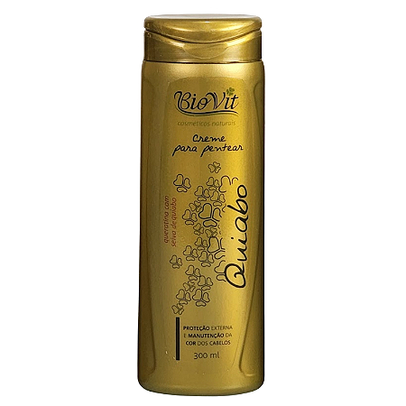 CREME PARA PENTEAR QUERATINA COM SEIVA DE QUIABO 300 ml