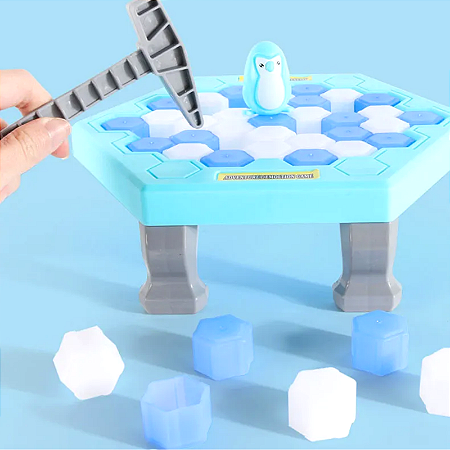Jogo Quebra Gelo Pinguim Brinquedo Interativo