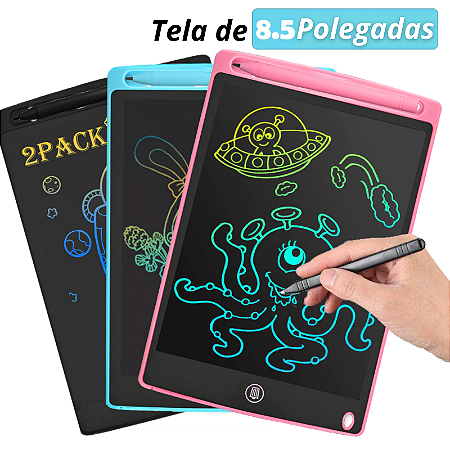 Lousa Mágica Lcd escrever e desenhar 8 Polegadas