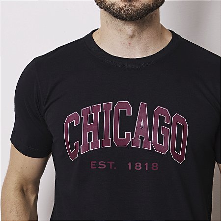 Camiseta Masculina Chicago
