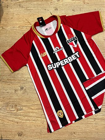 Camisa São Paulo listrada