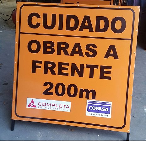 CAVALETES DE OBRA REFLETIVO 1 X 1